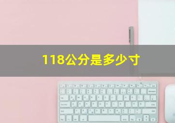 118公分是多少寸