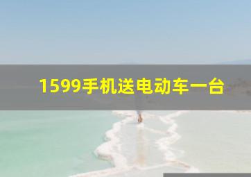 1599手机送电动车一台