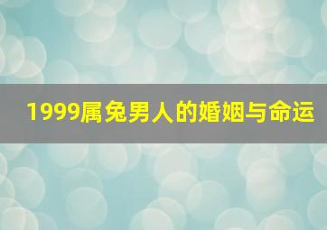 1999属兔男人的婚姻与命运