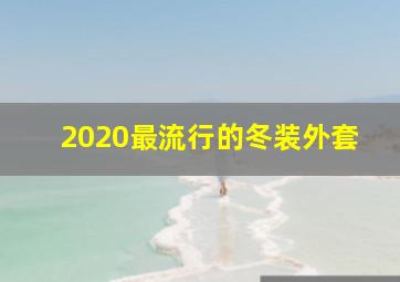 2020最流行的冬装外套