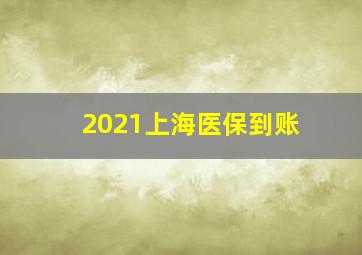 2021上海医保到账