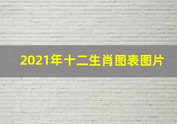 2021年十二生肖图表图片