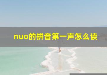 nuo的拼音第一声怎么读