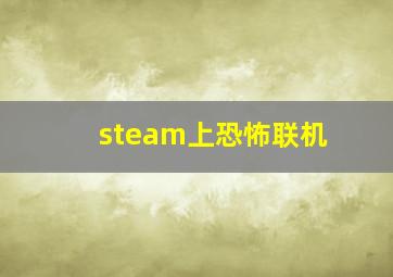 steam上恐怖联机