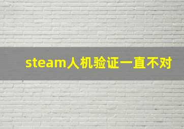 steam人机验证一直不对