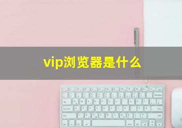 vip浏览器是什么