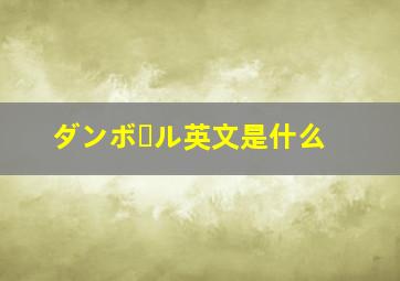 ダンボール英文是什么