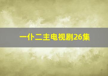 一仆二主电视剧26集