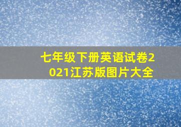 七年级下册英语试卷2021江苏版图片大全