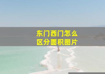 东门西门怎么区分面积图片