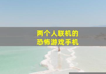 两个人联机的恐怖游戏手机