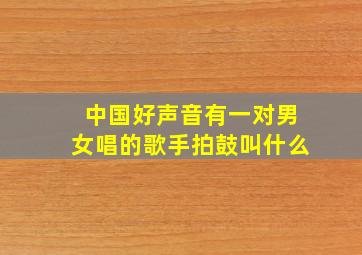 中国好声音有一对男女唱的歌手拍鼓叫什么