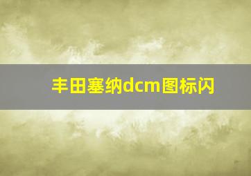 丰田塞纳dcm图标闪