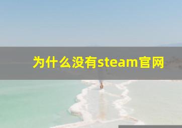 为什么没有steam官网