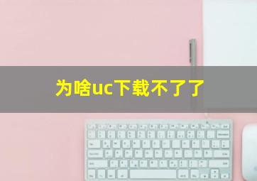 为啥uc下载不了了