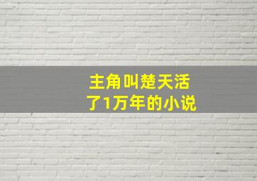 主角叫楚天活了1万年的小说