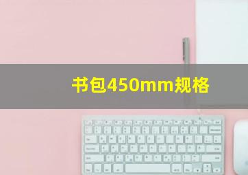 书包450mm规格