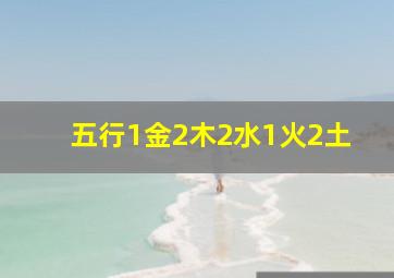 五行1金2木2水1火2土