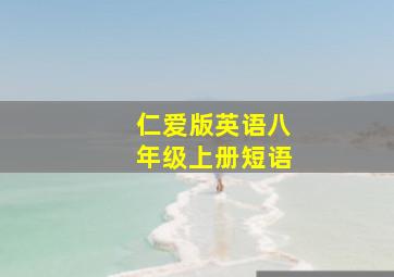 仁爱版英语八年级上册短语