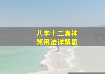 八字十二宫神煞用法详解图