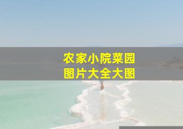 农家小院菜园图片大全大图