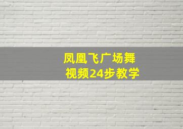 凤凰飞广场舞视频24步教学