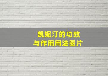 凯妮汀的功效与作用用法图片