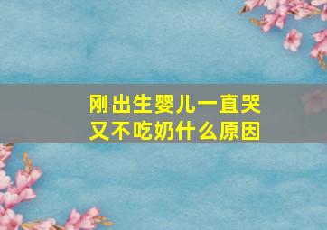 刚出生婴儿一直哭又不吃奶什么原因