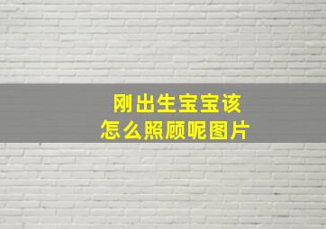 刚出生宝宝该怎么照顾呢图片