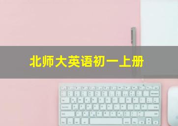 北师大英语初一上册