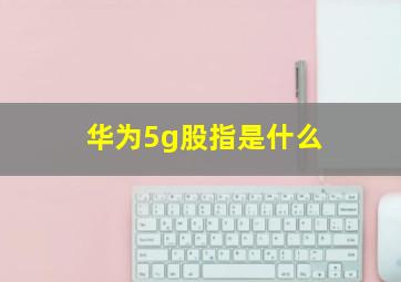 华为5g股指是什么