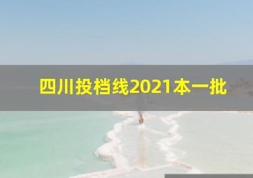 四川投档线2021本一批