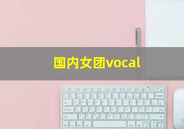 国内女团vocal