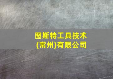 图斯特工具技术(常州)有限公司