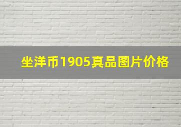 坐洋币1905真品图片价格