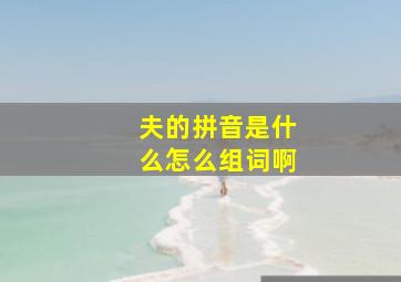 夫的拼音是什么怎么组词啊