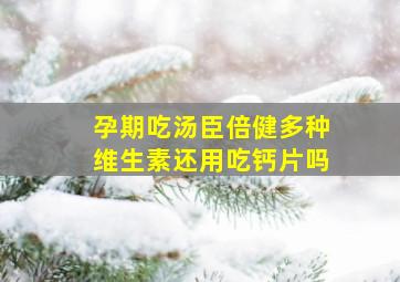 孕期吃汤臣倍健多种维生素还用吃钙片吗