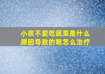 小孩不爱吃蔬菜是什么原因导致的呢怎么治疗