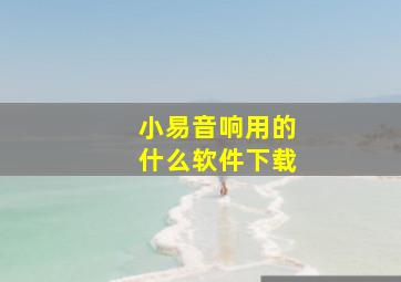 小易音响用的什么软件下载