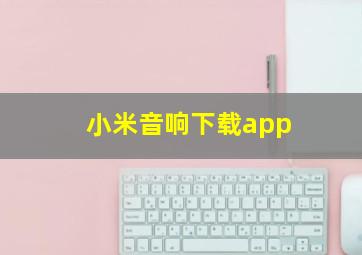 小米音响下载app