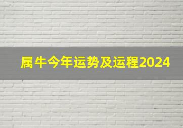 属牛今年运势及运程2024