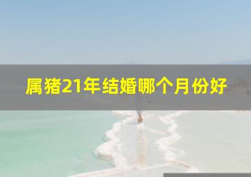 属猪21年结婚哪个月份好