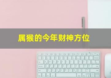 属猴的今年财神方位