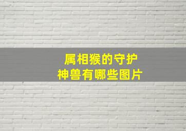 属相猴的守护神兽有哪些图片