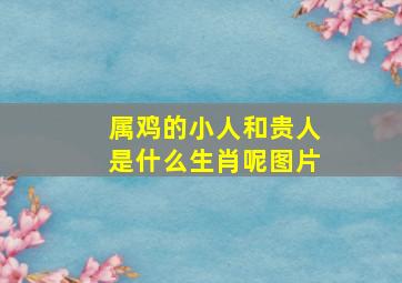 属鸡的小人和贵人是什么生肖呢图片