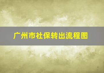 广州市社保转出流程图