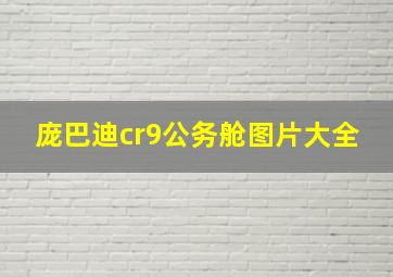 庞巴迪cr9公务舱图片大全