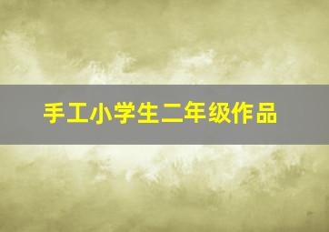 手工小学生二年级作品