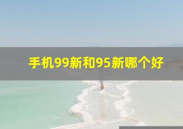 手机99新和95新哪个好