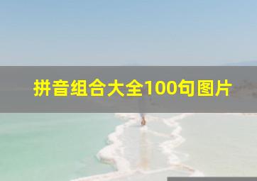 拼音组合大全100句图片